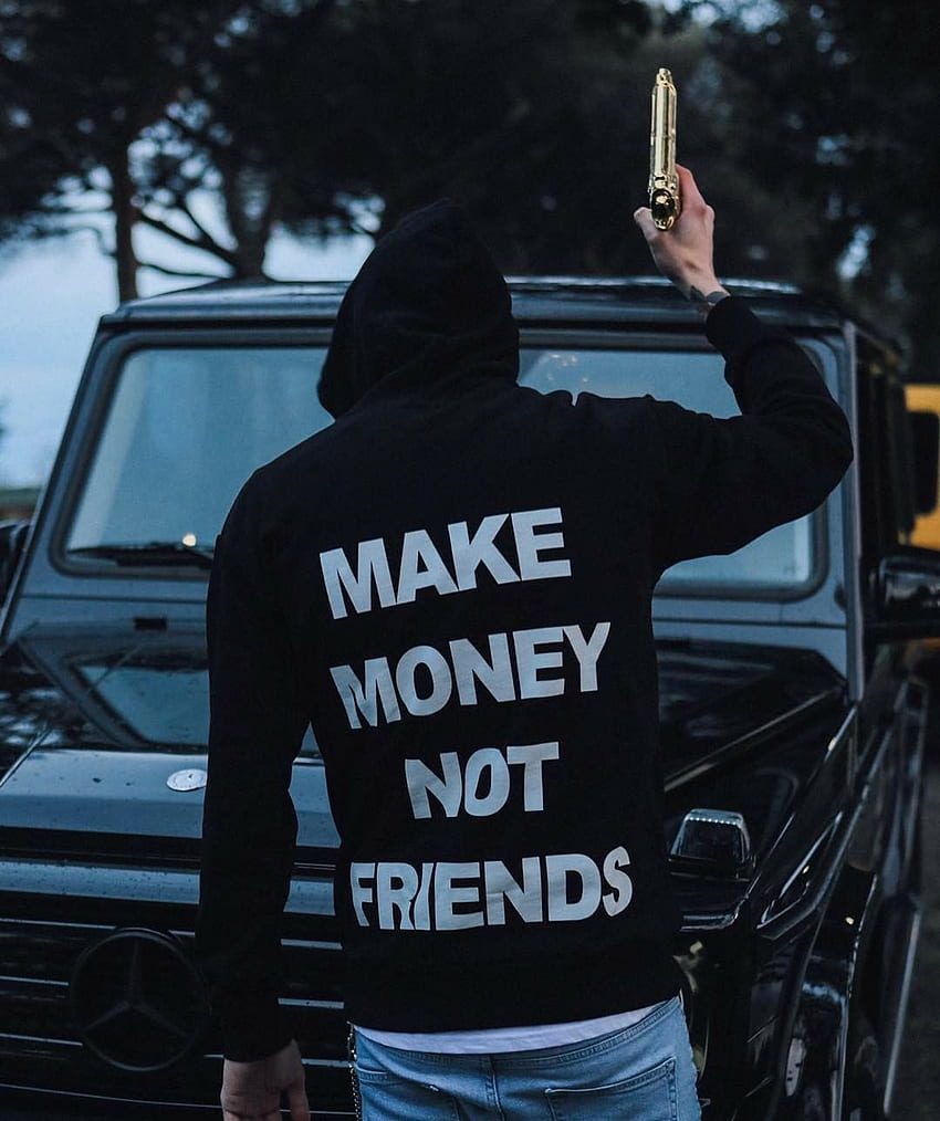 Street Wear, Make Money Not Friends HD phone wallpaper
