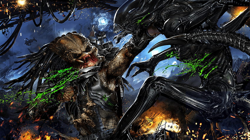Raubtier Xenomorph, Alien-Raubtier HD-Hintergrundbild