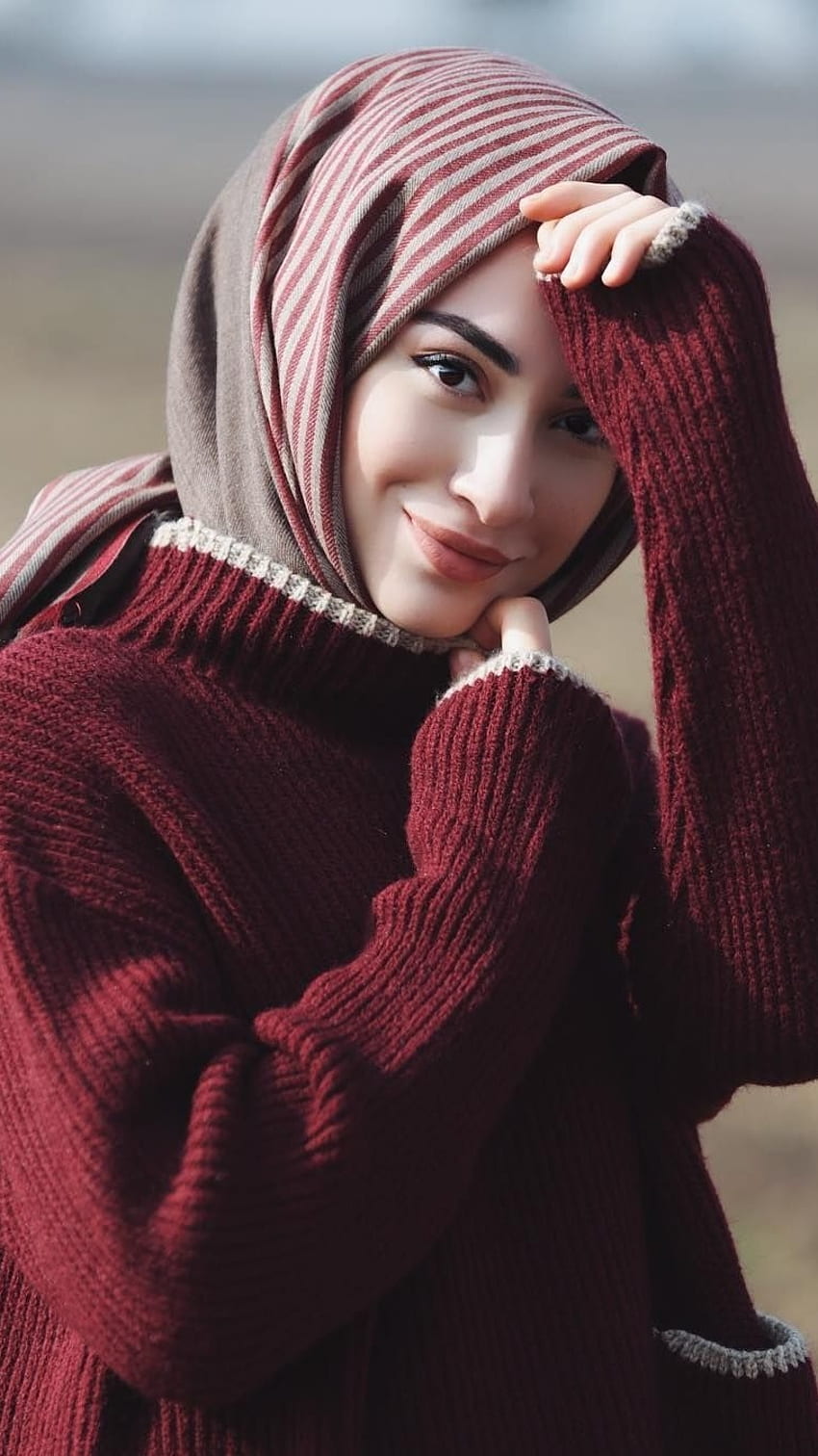 Hijab, fille hijab Fond d'écran de téléphone HD