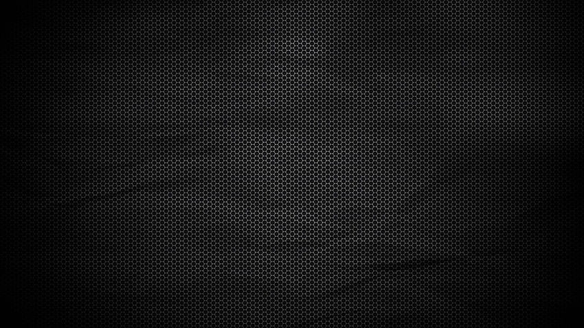 Schwarzer metallischer Wabenmuster-Nachteffekt-dunkler Hintergrund HD-Hintergrundbild