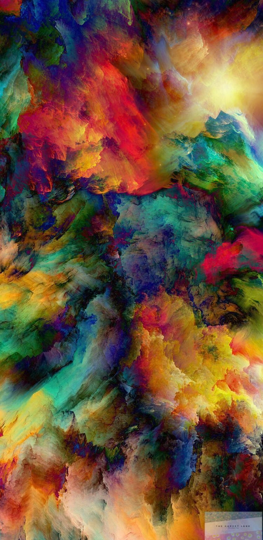 Smoke. Colourful. . iPhone. Android. Colourful iphone, Colorful , Android, Yellow Paint Explosion HD phone wallpaper
