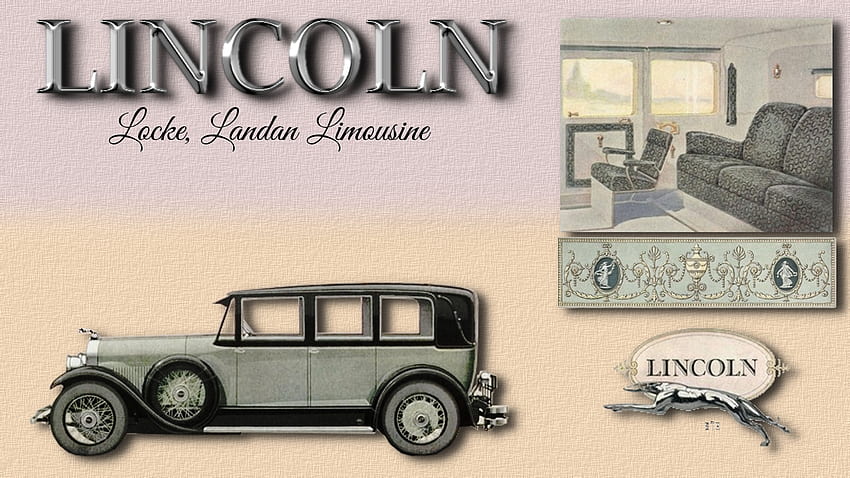 1927 Lincoln Locke Landan Limosine, Lincoln , Ford Motor Company, Lincoln tło, Lincoln Cars, Lincoln Automobiles, 1927 Lincoln Tapeta HD