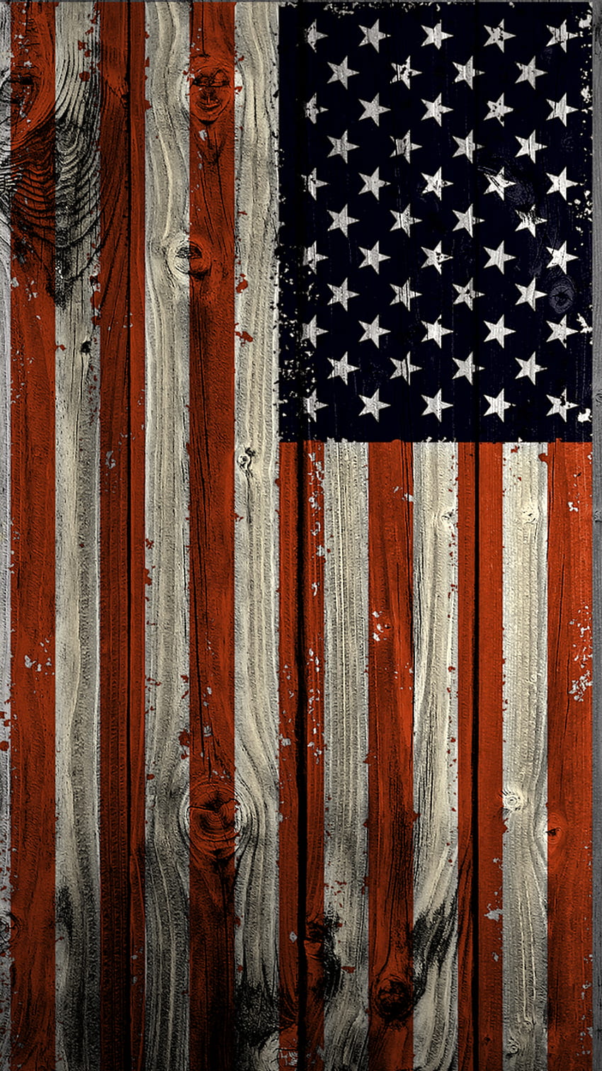 US Wooden Flag Texture iPhone 6 -, Flag 6 Plus HD phone wallpaper