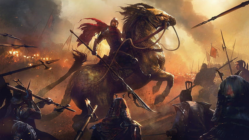 Epic, Fantasy, Knight, Army, Battle, , - Epic Battle - HD wallpaper