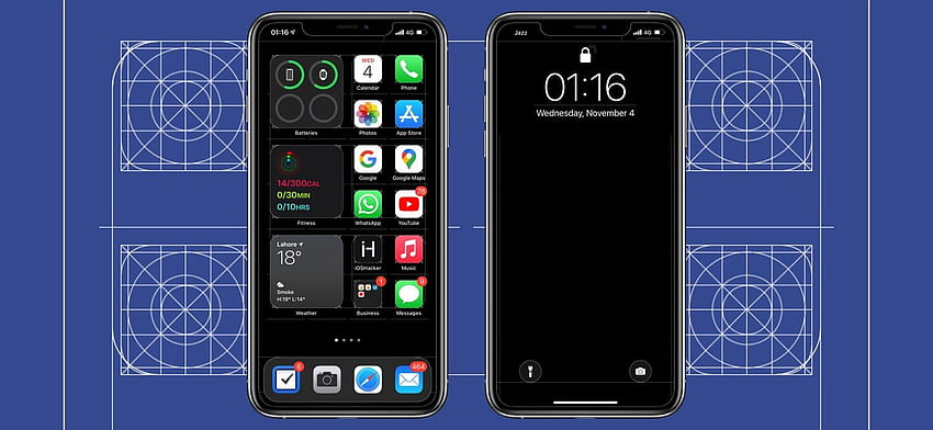 Blueprint For iPhone 11 Pro Max And iPhone XS Max [With iOS 14 Support], App Box HD wallpaper