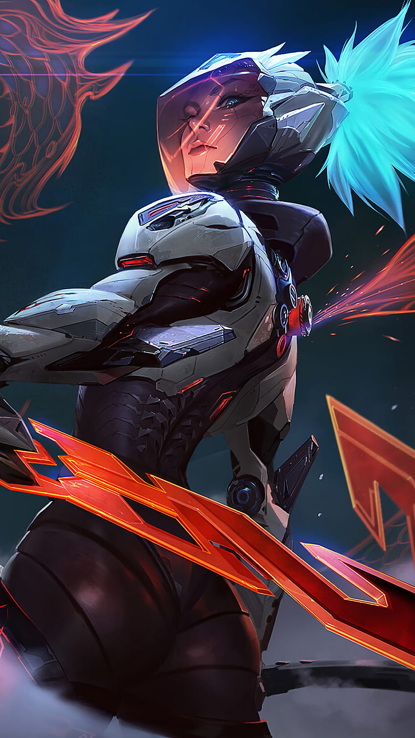 Wallpaper ID 297961  Video Game League Of Legends Phone Wallpaper Yone League  Of Legends 1644x3840 free download