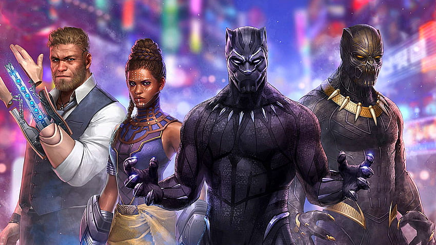 흑인 역사의 달 첫날, Marvel은 Disney+를 위한 Black Panther 스핀오프 쇼를 발표했습니다. 빅터. 시네마니아, 킬몽거 수트 HD 월페이퍼