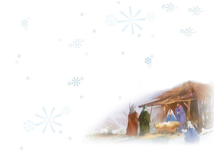Клипарт за фон на Рождество Христово, Рождество Христово католическа Коледа HD тапет