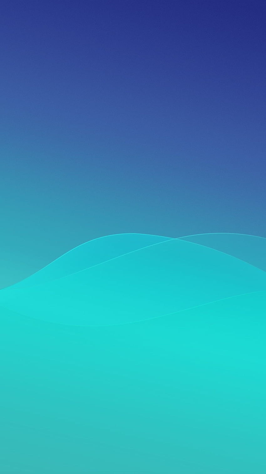 Minimal Abstract Blue Waves iPhone . iPhone , Best iphone , Android, Cool Blue and Green HD phone wallpaper