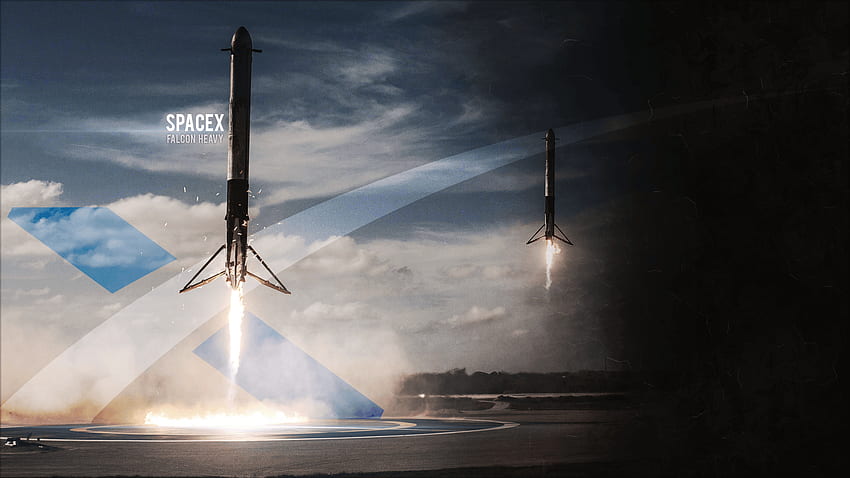 SpaceX Falcon Heavy, Falcon 9 HD wallpaper