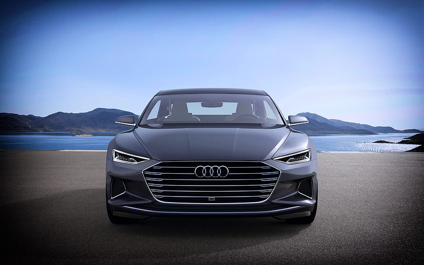 Audi, Carros, Vista Frontal, Prólogo papel de parede HD
