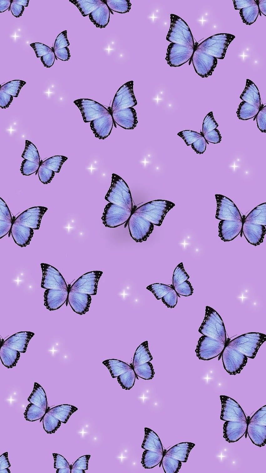 Farfalla . Farfalla, iphone viola, iphone farfalla, farfalla blu e viola Sfondo del telefono HD