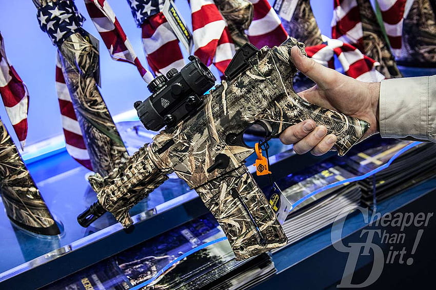 SHOT 2014: Mossberg Duck Commander 산탄총과 소총, Waterfowl Camo HD 월페이퍼