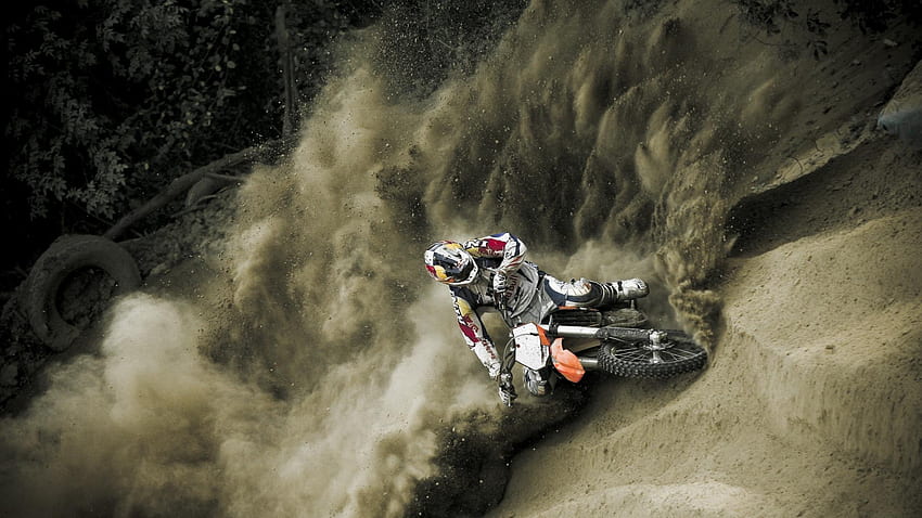 Motocross Art HD wallpaper