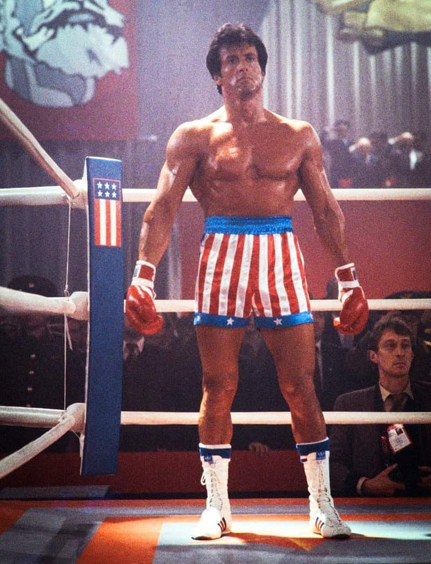 Michael Vaughn sobre Sly. Rocky Stallone, cartel de Rocky Balboa, Sylvester Stallone, Rocky 4 fondo de pantalla del teléfono