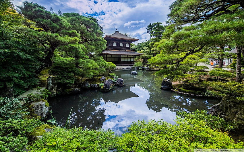 Jardins Japoneses, verão no Japão papel de parede HD