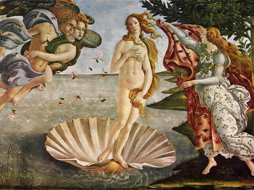 Weltberühmte Gemälde / Kunstmalerei mit Einführung Nr. 8, Berühmte Gemälde Computer HD-Hintergrundbild