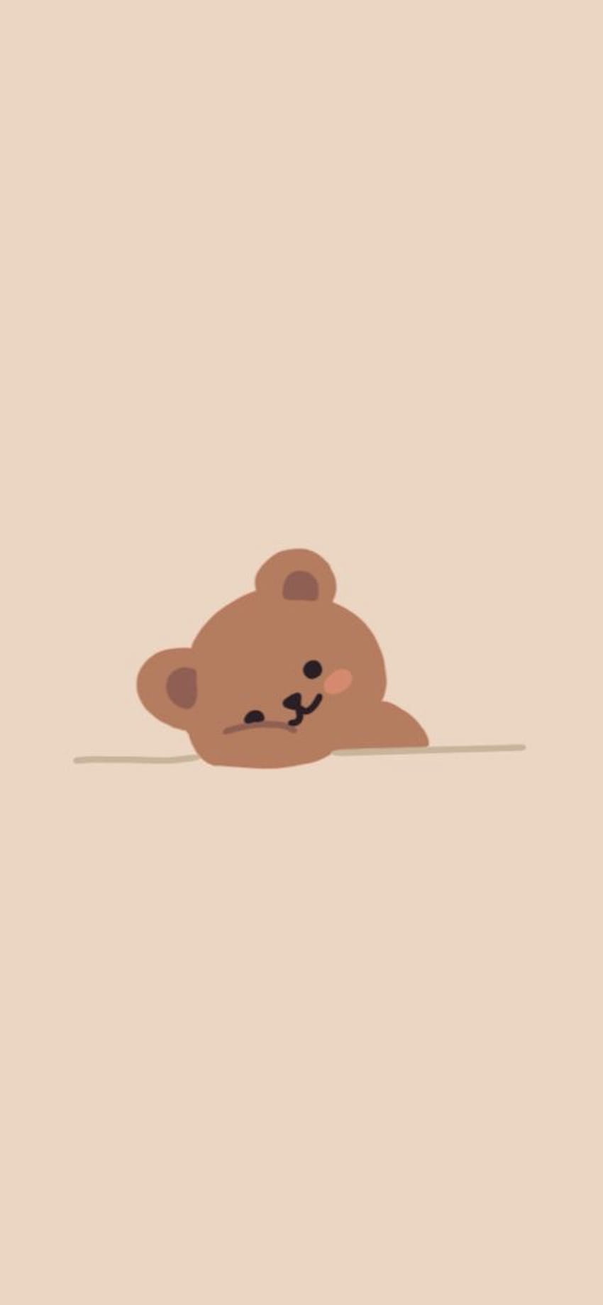 brown bear aesthetic. Explore Tumblr Posts and Blogs, Korean Bear HD phone wallpaper