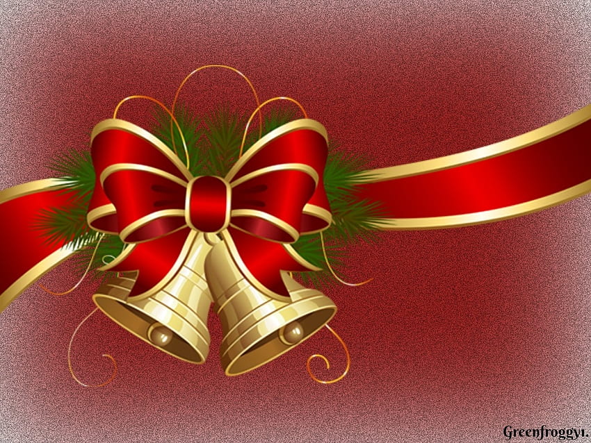 CHRISTMAS BELLS, CHRISTMAS, BELLS, CREATION, ABSTRACT HD wallpaper | Pxfuel