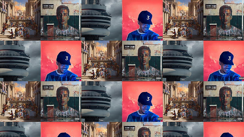 Logic Under Pressure Drake Views Chance Rapper « Tiled HD wallpaper