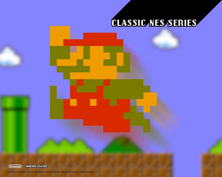 Classic NES Series: Super Mario Bros. - Mario fotografia HD wallpaper