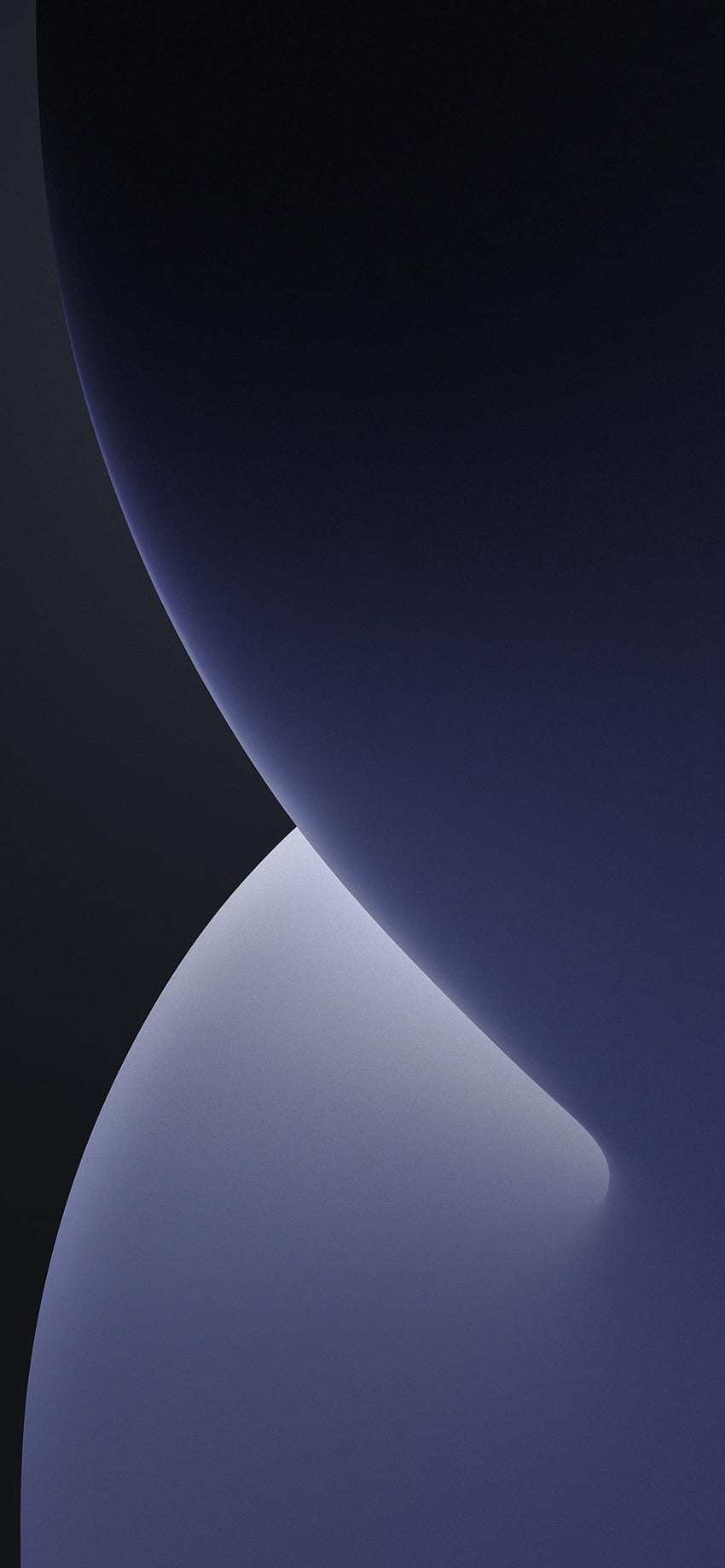 iOS 14 — neutralny ciemny —: iPhone Tapeta na telefon HD