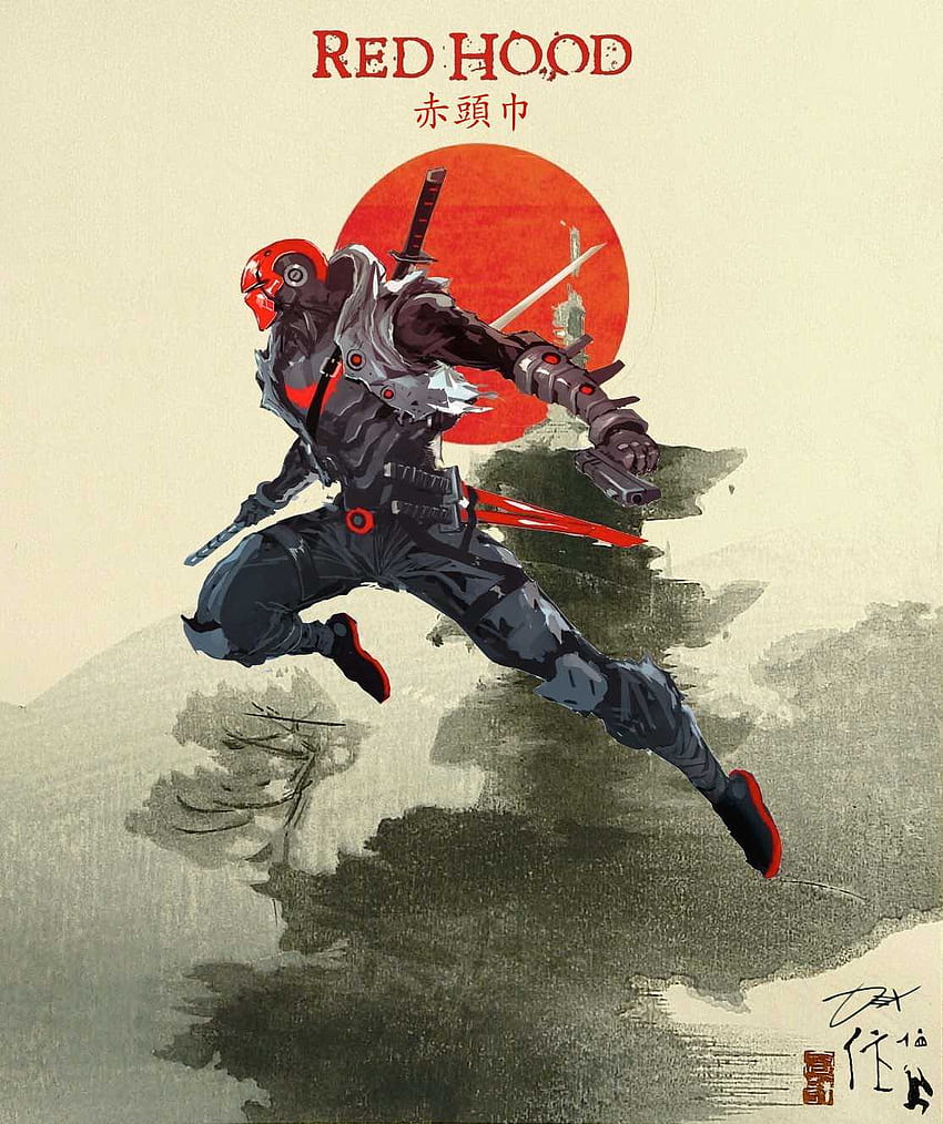 Red Hood Japanese Style By Dexter Soy Sizes, Re Edited HD phone wallpaper