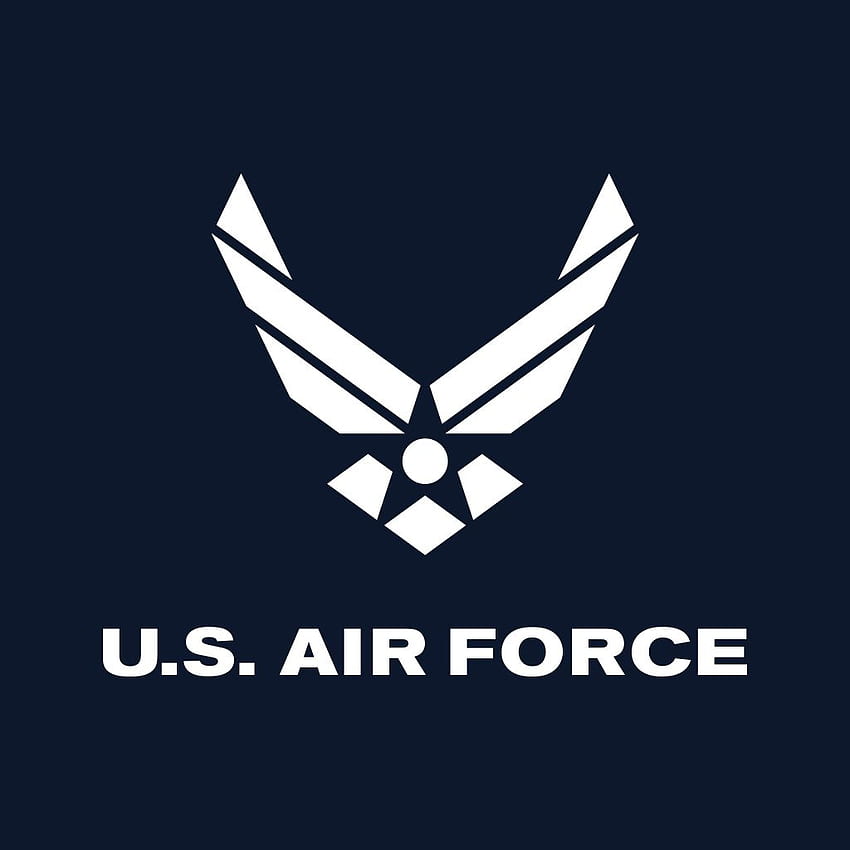 Военновъздушните сили на САЩ - галерии на самолети, лого на военновъздушните сили HD тапет за телефон