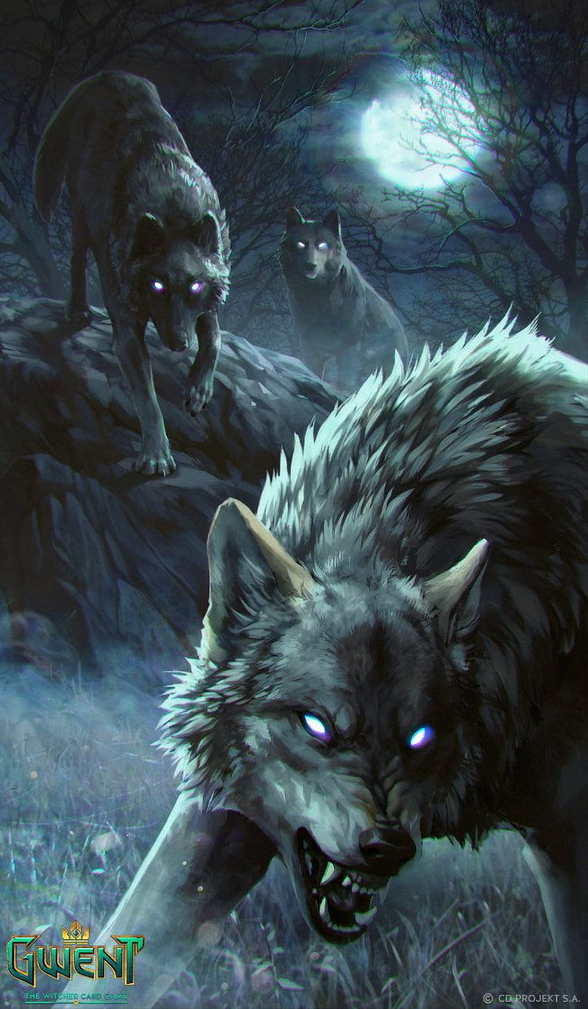 Angry Wolves iPhone - 2021 3D iPhone , Аниме Вълк iPhone HD тапет за телефон
