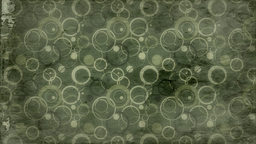 Diseño de de círculo transparente Grunge verde oscuro fondo de pantalla
