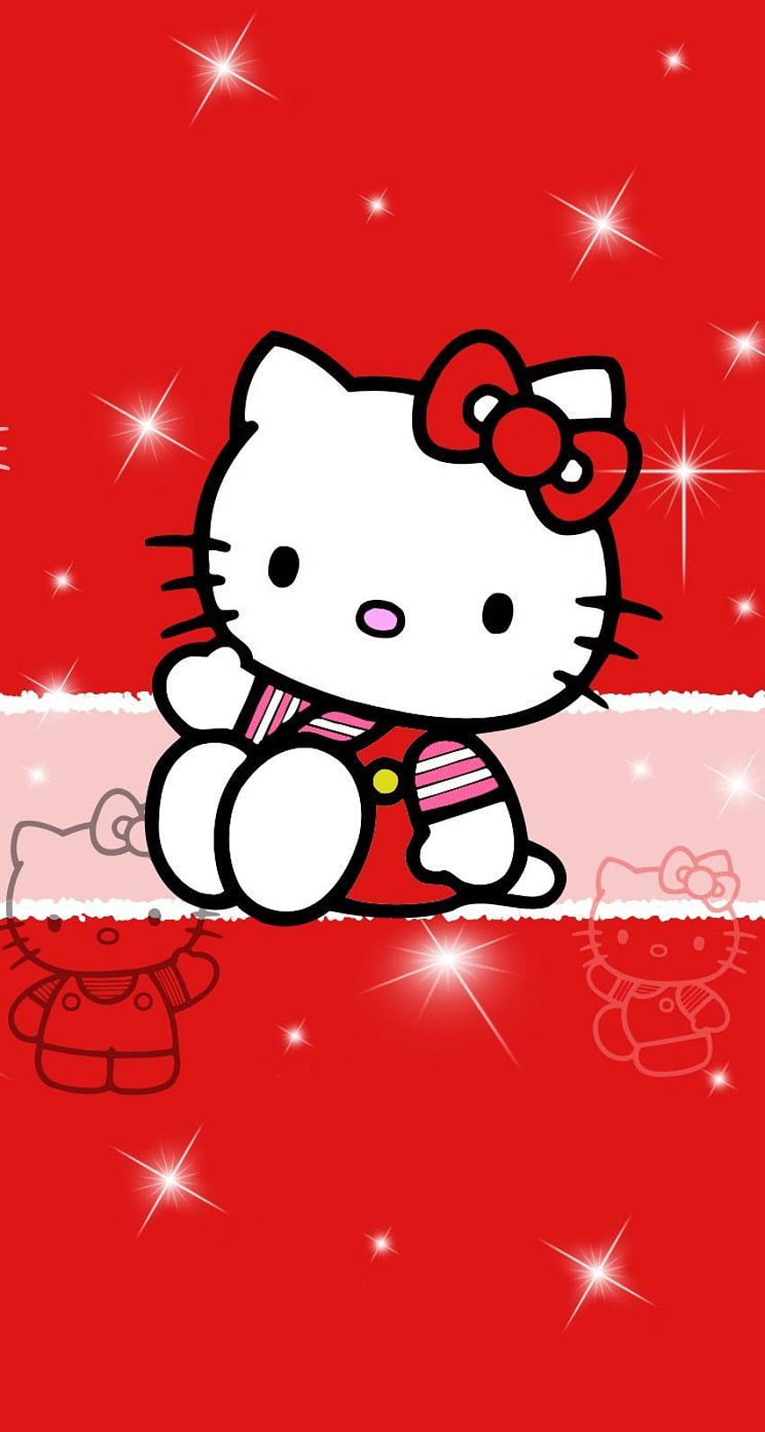 . Hello kitty , Hello kitty background, Hello kitty, Red Hello Kitty HD phone wallpaper