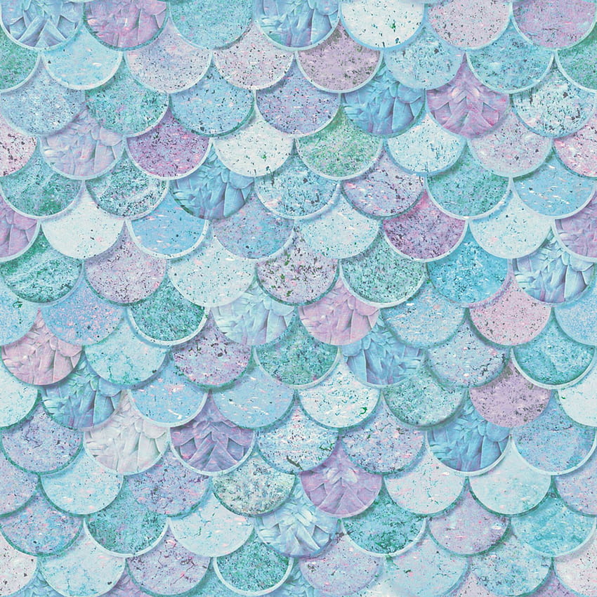 Mermazing Mermaid Scales Glitter Arthouse 698305 Blue Purple Kids Online HD phone wallpaper