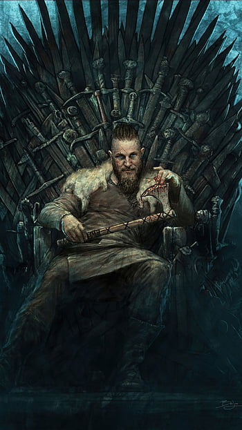 Ragnar Lothbrok, bjorn, ivar, king, king ragnar, lagertha, ragnar lodbrok,  rollo, HD phone wallpaper