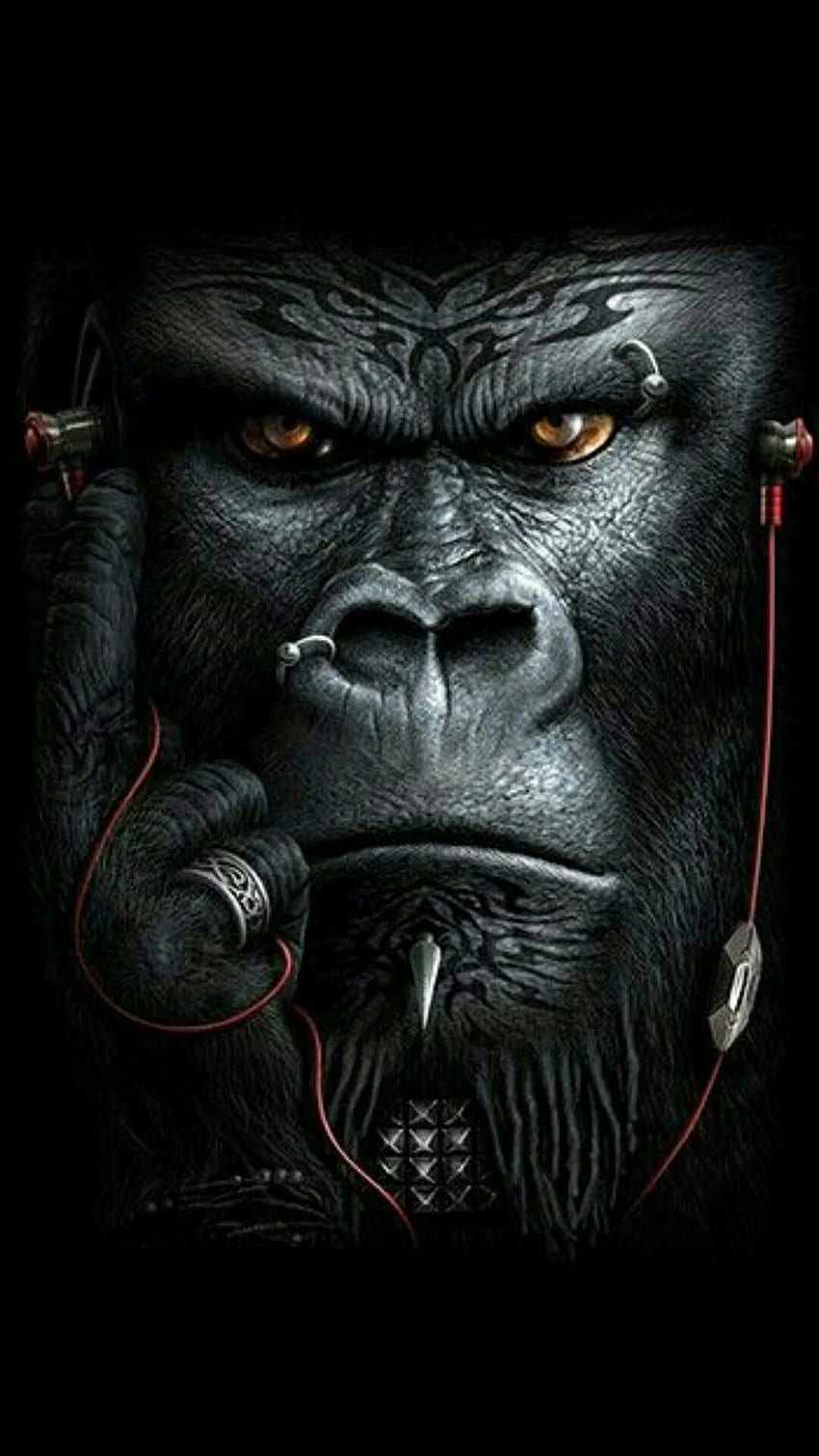 Gorilla by Sarah  Killer Bee Tattoo Studio  Facebook
