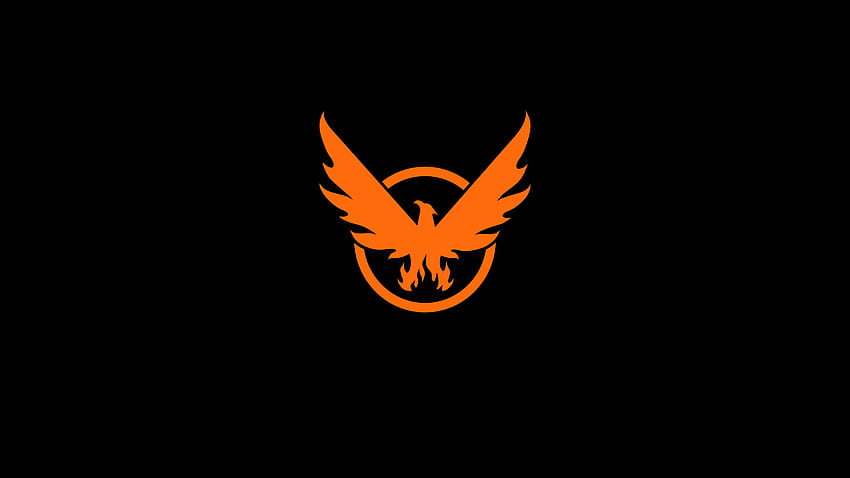 El logotipo de Phoenix de la División 2, el símbolo de Phoenix fondo de pantalla