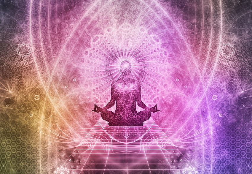 Kunst, Lotus, Buddhismus, Energie, Mandala, Meditation, Yoga, Chakra, Aura HD-Hintergrundbild