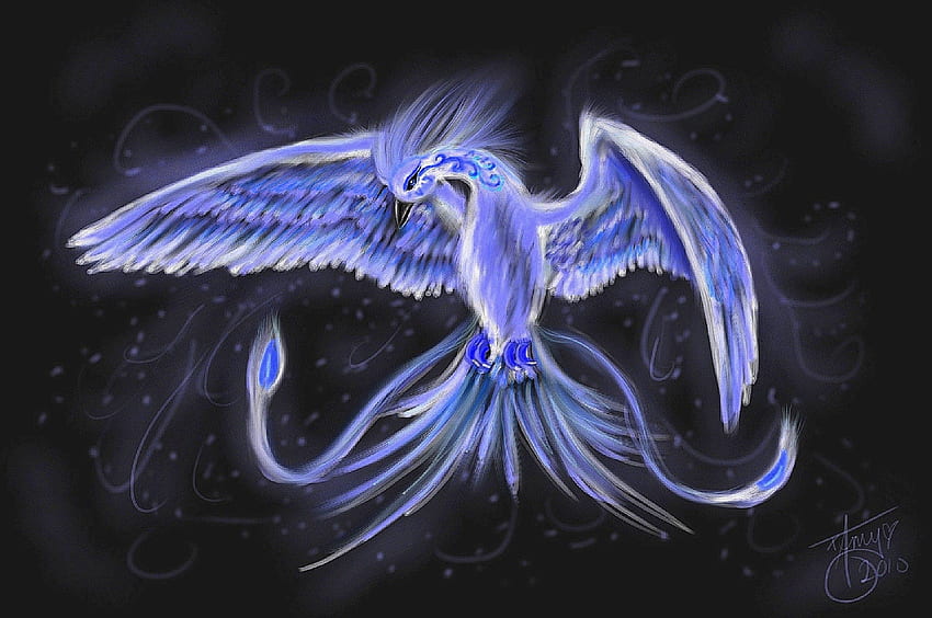 42+] Blue Phoenix Wallpaper - WallpaperSafari