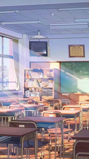 Anime backgrounds aesthetic school HD wallpapers | Pxfuel