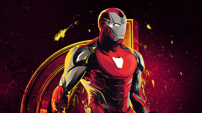 Iron Man Avenger ,, Iron Man Red HD wallpaper