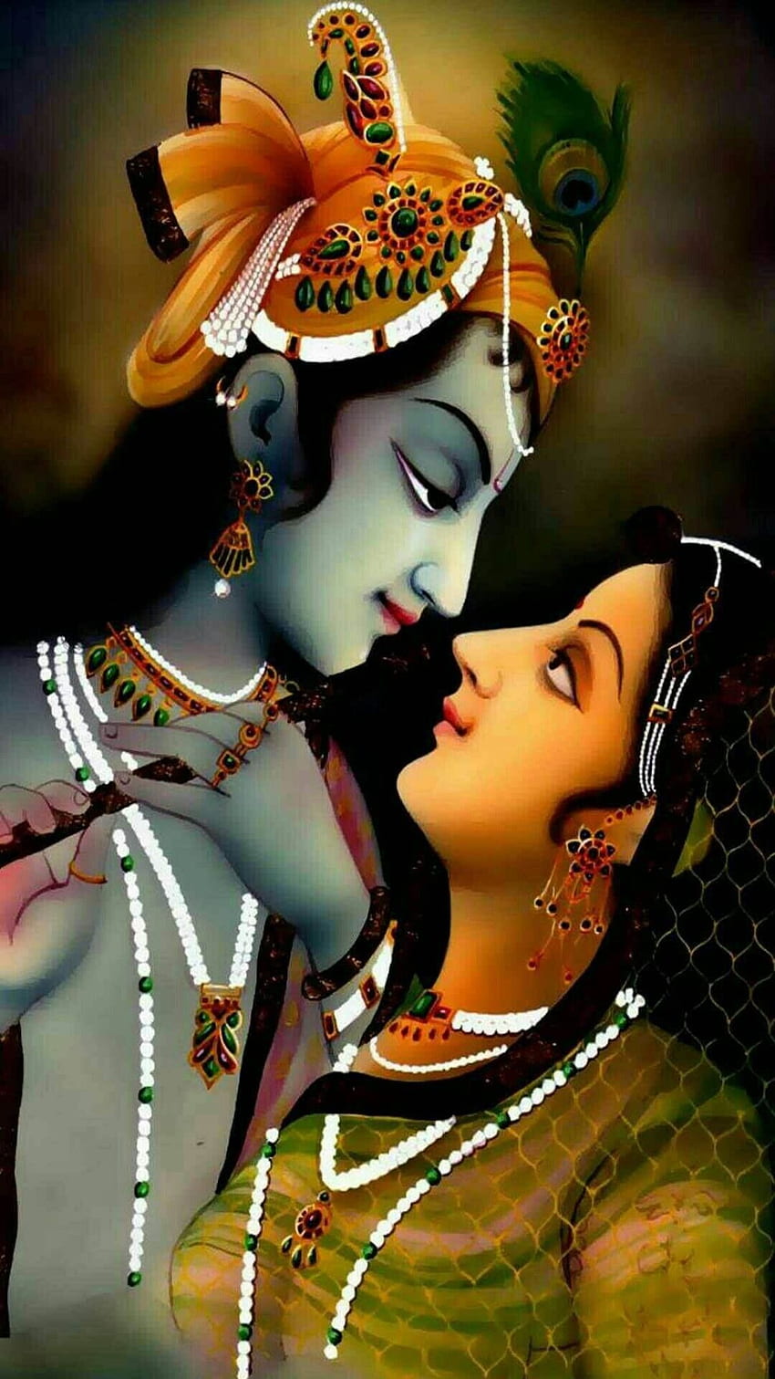 Best Radha Krishna Wishes For Instagram, Krishna Radha HD phone ...