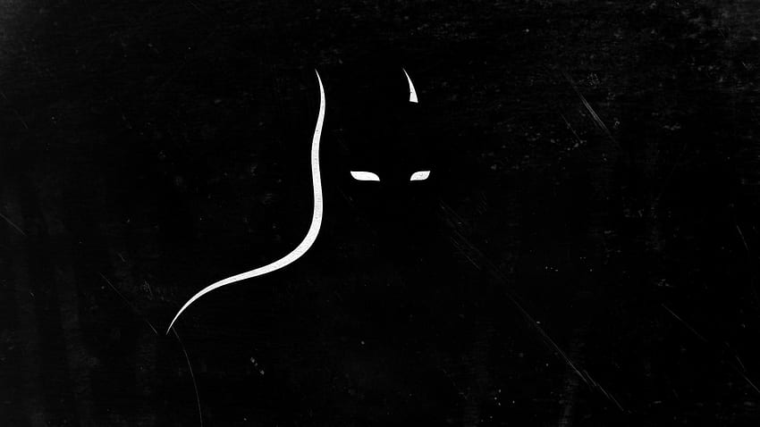 Black Batman, Awesome Batman Black And White HD wallpaper