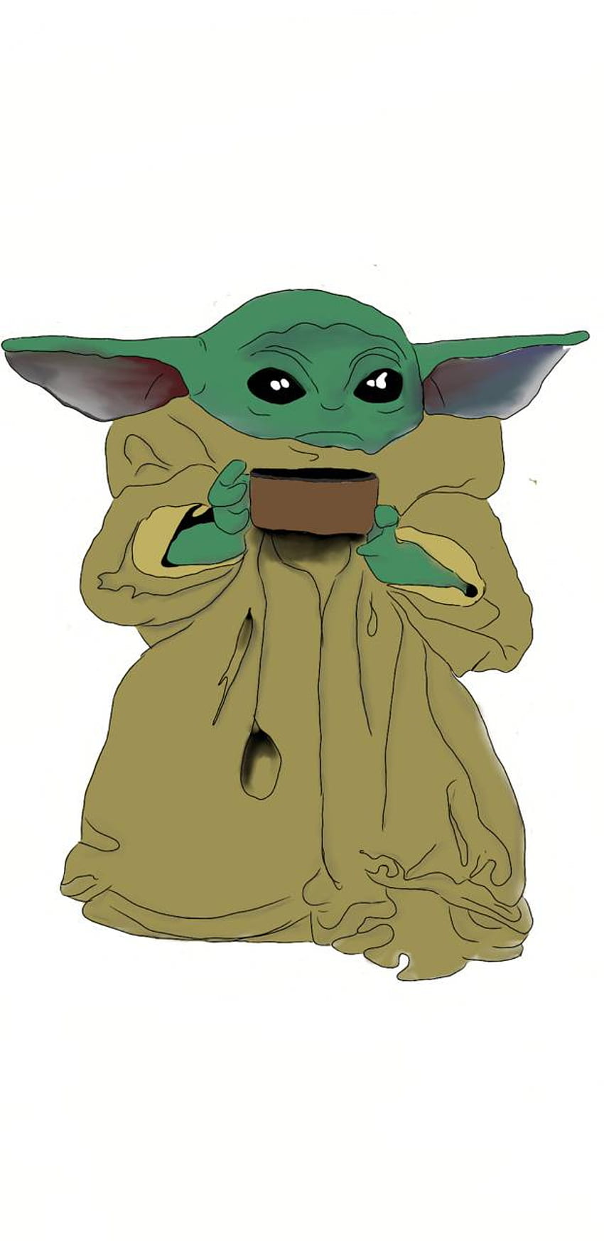 Baby Yoda, Baby Yoda Soup HD phone wallpaper | Pxfuel