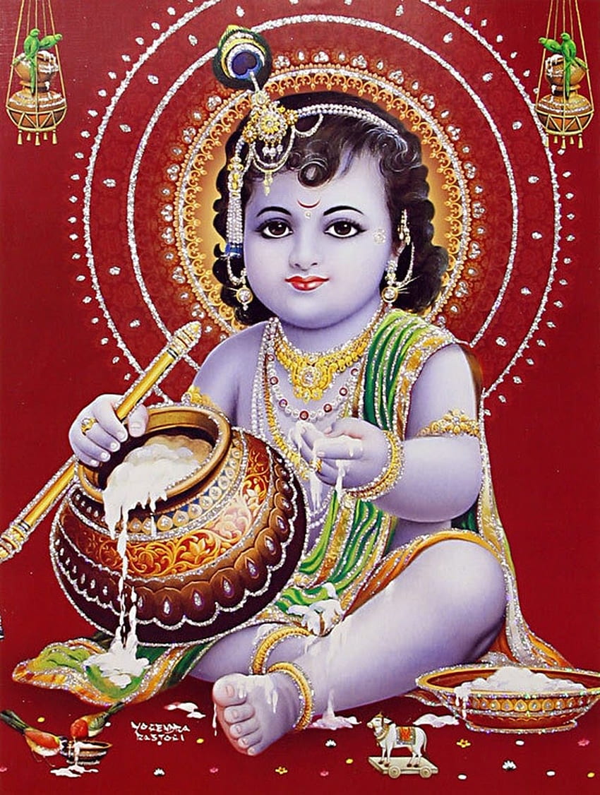 Cute Baby Krishna HD phone wallpaper | Pxfuel