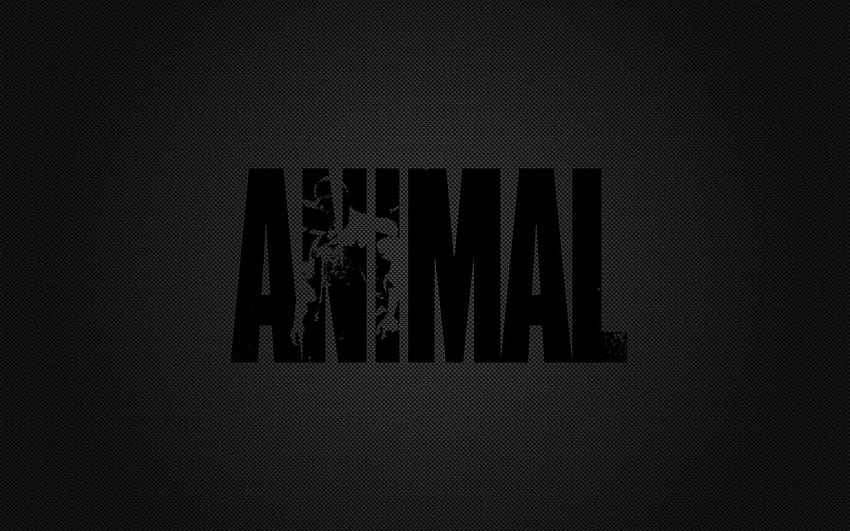 Animal Pak, logo siłowni Tapeta HD
