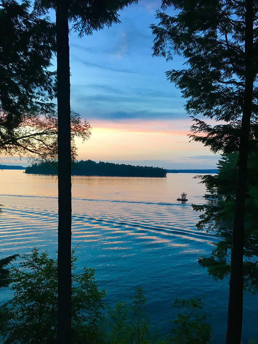 Lake Muskoka sunset. Sunset, Muskoka, Lake HD phone wallpaper | Pxfuel