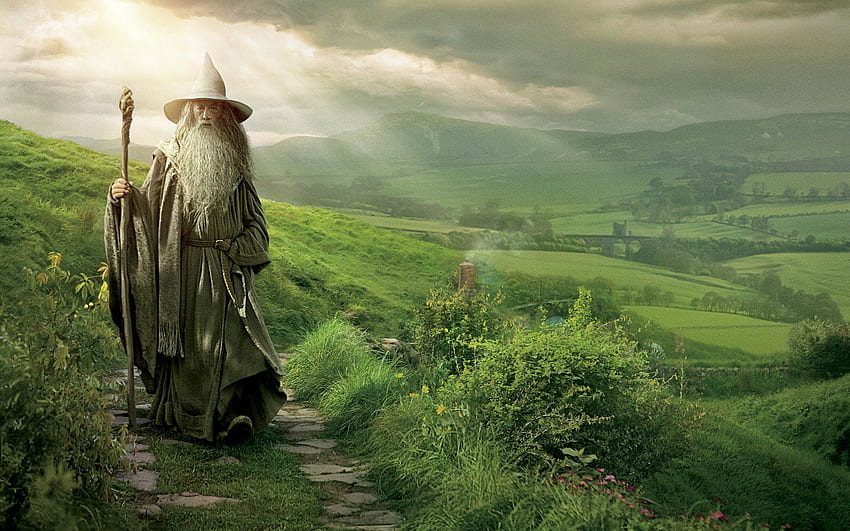 The Hobbit: An Unexpected Journey and Background HD wallpaper