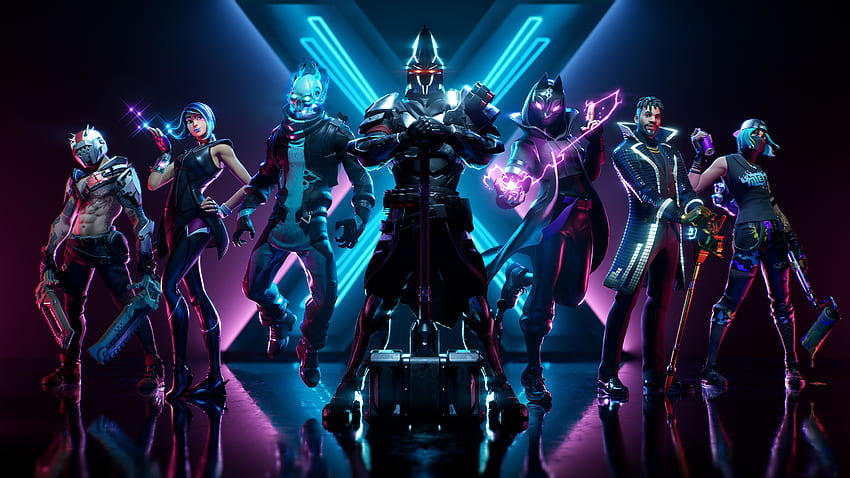 Fortnite Season X, Spiele, Fortnite-Charakter HD-Hintergrundbild