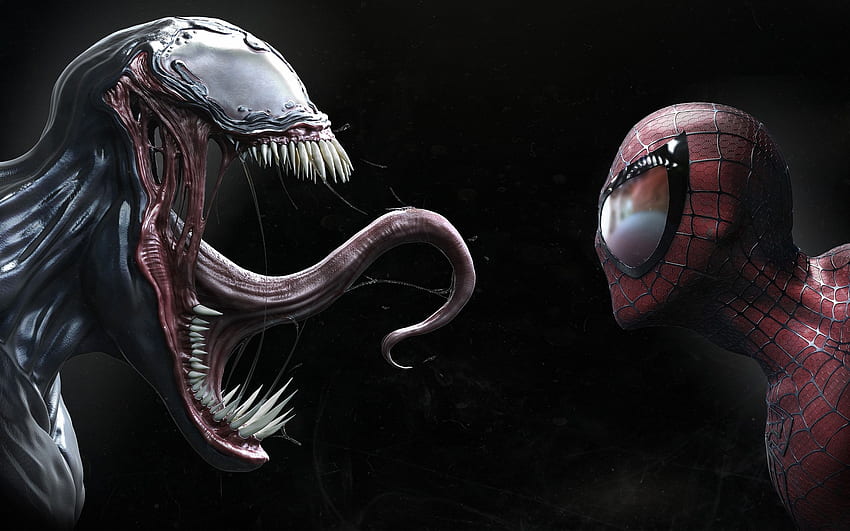 Spider-Man Venom Drawing Line art Carnage, carnage, angle, white png |  PNGEgg