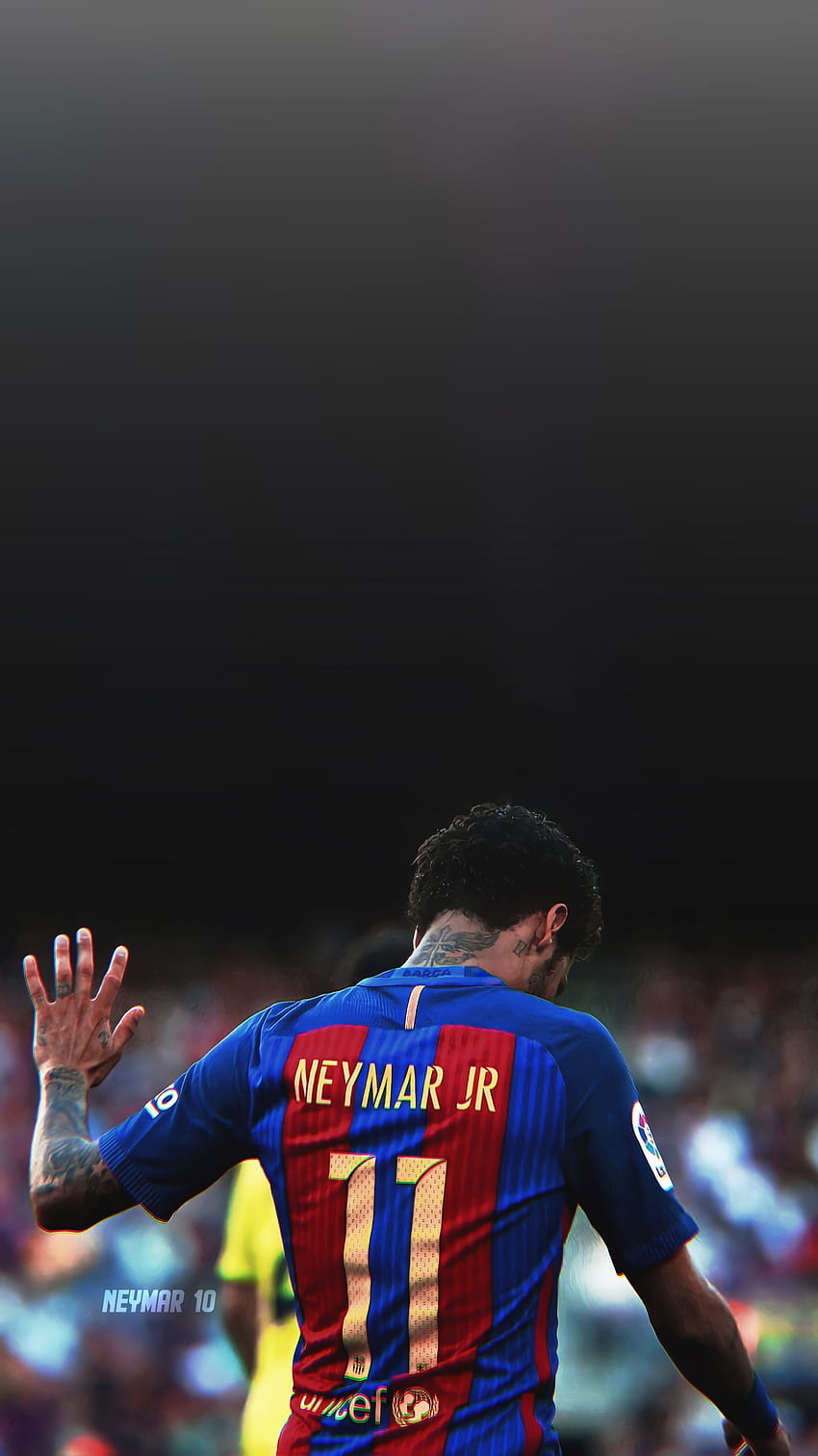 Neymar Jr WP, sports uniform, soccer, neymarjr HD phone wallpaper