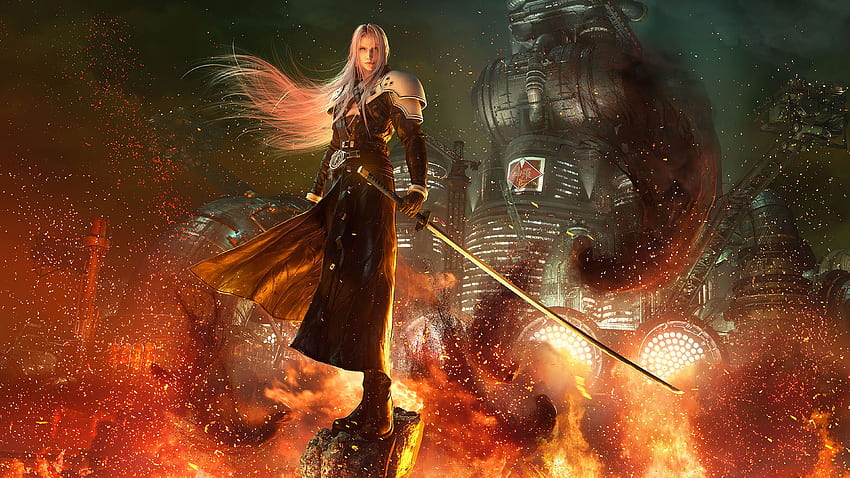 Sephiroth Final Fantasy 7 Remake, Final Fantasy 9 HD-Hintergrundbild